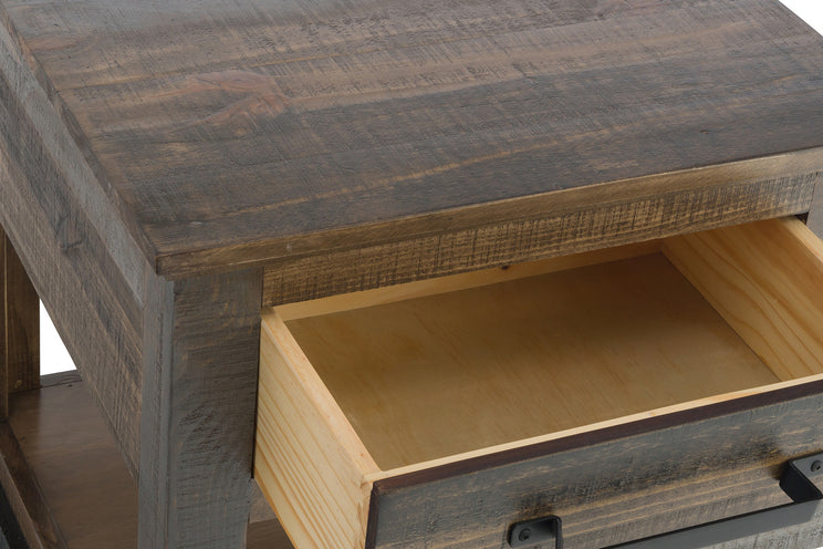 Loft Brown End Table